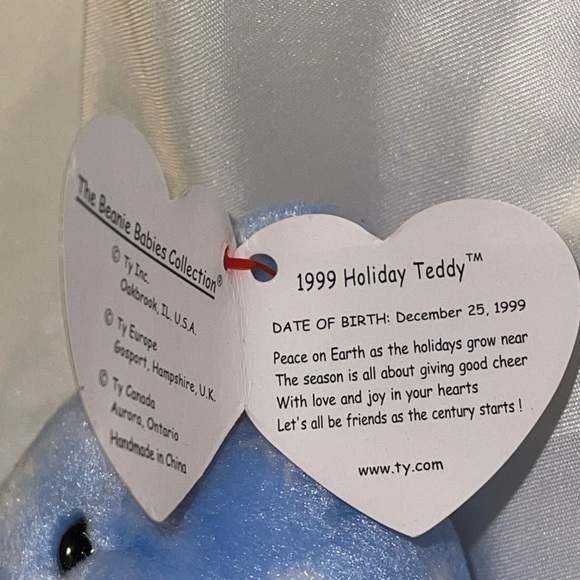 1999 Holiday Teddy Beanie Baby - Picture 9 of 9